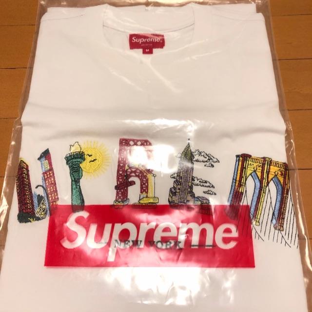 新品 Supreme City Arc Tee 白M