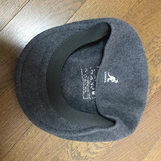 カンゴール(KANGOL)のkangol ハンチング帽 グレー(ハンチング/ベレー帽)