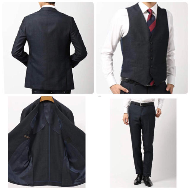 THE SUIT COMPANY スリーピーススーツ 165／8drop