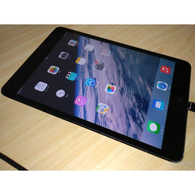 iPad(アイパッド)のApple iPad mini WIFI 16GB A1432 ブラック スマホ/家電/カメラのPC/タブレット(タブレット)の商品写真