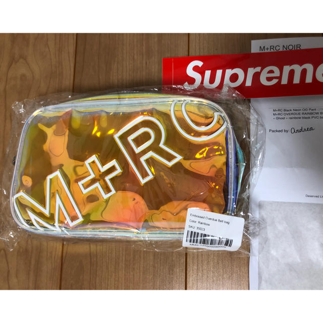 Supreme(シュプリーム)のM+RC NOIR Embossed Overdue Belt Bag メンズのバッグ(ショルダーバッグ)の商品写真