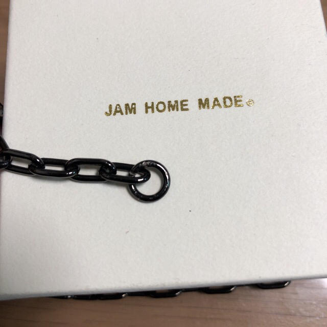 JAM HOME MADE & ready made(ジャムホームメイドアンドレディメイド)のジャム ホーム メイド／JAM HOME MADE 安全ピン ネックレス BK メンズのアクセサリー(ネックレス)の商品写真