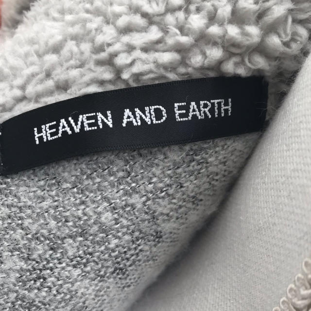 HEAVEN and Earth(ヘブンアンドアース)のHEAVEN AND EARTH  ロングパーカー フード  レディースのトップス(パーカー)の商品写真