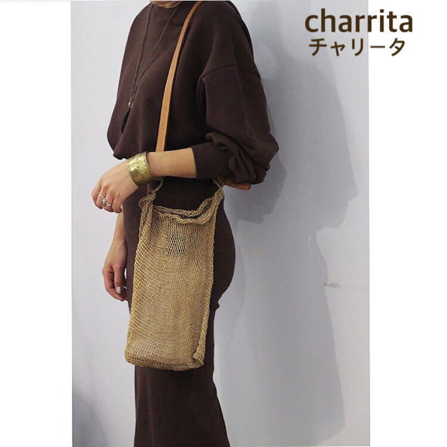 レディース【新品】今季 charrita エネケン バッグ チャリータ