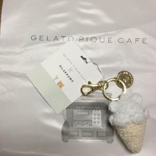 ジェラートピケ(gelato pique)のジェラートピケカフェ×リラックマ キーチャーム【新品】(キーホルダー)