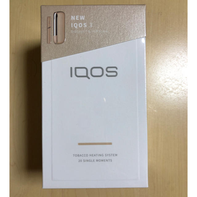 IQOS 3.0 ブリリアントゴールド 新品未使用 国内正規品