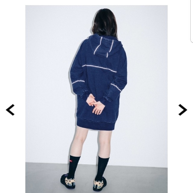 SWEAT ANORAK DRESS