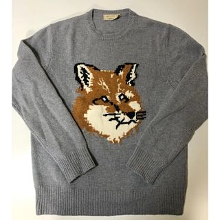 メゾンキツネ(MAISON KITSUNE')のMAISON KITSUNE'  FOX ニット HEAD PULLOVER(ニット/セーター)