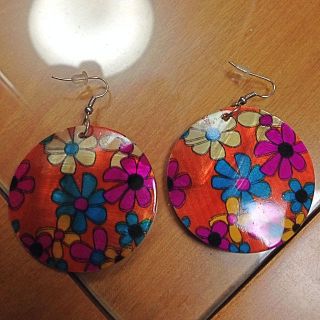 チチカカ(titicaca)の花 ピアス(ピアス)