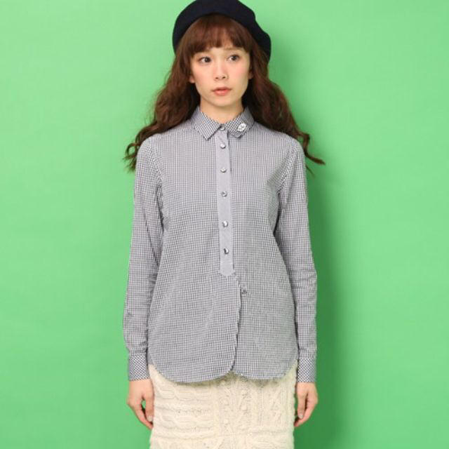 Dot&Stripes CHILDWOMAN(ドットアンドストライプスチャイルドウーマン)のギンガムチェックシャツ♡ レディースのトップス(シャツ/ブラウス(長袖/七分))の商品写真