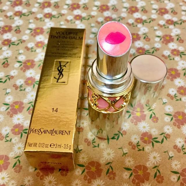 Yves Saint Laurent Beaute(イヴサンローランボーテ)の【新品】ヴォリュプテティントインバーム 14 コスメ/美容のベースメイク/化粧品(口紅)の商品写真