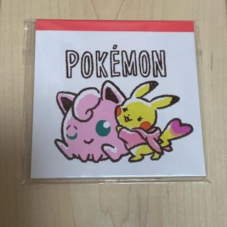 イッツデモ(ITS'DEMO)のITS'DEMO ポケモン メモ帳 ピカチュウ プリン(キャラクターグッズ)