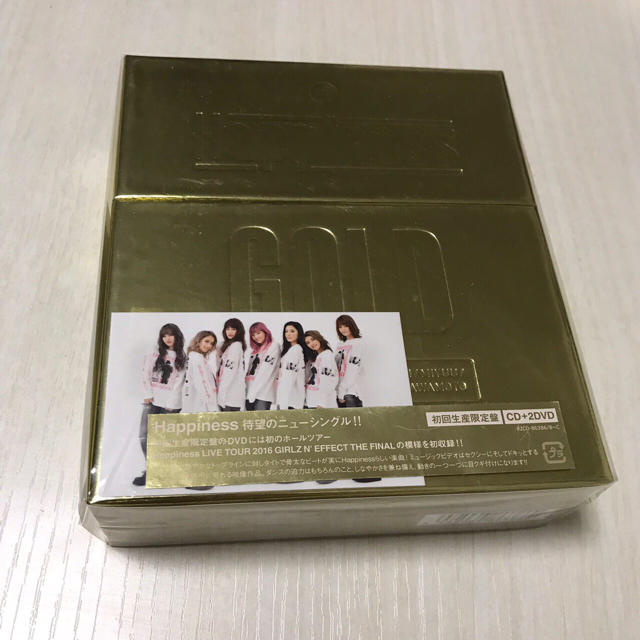 Happiness GOLD (CD+DVD+LIVEDVD)
