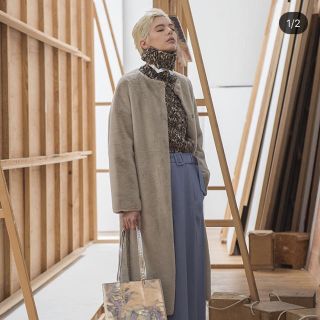 アメリヴィンテージ(Ameri VINTAGE)の【値下げしました】Ameri 2way SOFT BOA LONG COAT(ロングコート)