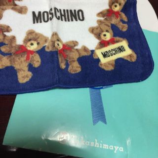 モスキーノ(MOSCHINO)のモスキーノ タオルハンカチ(ハンカチ)