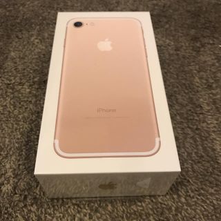 アイフォーン(iPhone)の新品未開封 SIMフリー iPhone7 32GB Gold(スマートフォン本体)