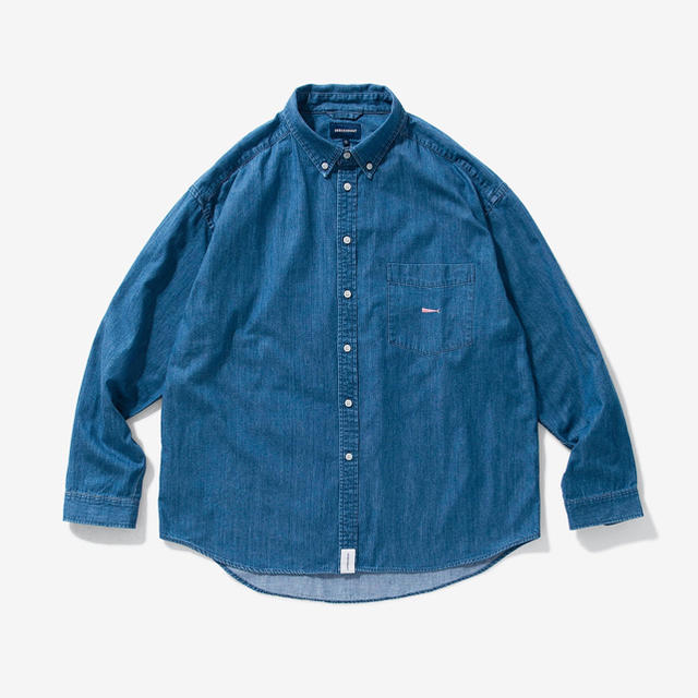 DESCENDANT 18AW ALLEN DENIM SHIRT 1 新品