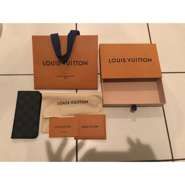 LOUIS VUITTON - ルイヴィトン iphoneX XS ダミエ ケースの通販 by Saco's shop｜ルイヴィトンならラクマ