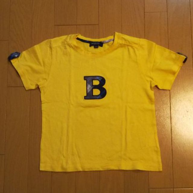 BURBERRY(バーバリー)のBURBERRY Tシャツ 110㎝ イエロー キッズ/ベビー/マタニティのキッズ服男の子用(90cm~)(Tシャツ/カットソー)の商品写真