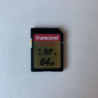 トランセンド(Transcend)のTranscend SDカード 64GB UHS-I(U3) Class10 (ビデオカメラ)