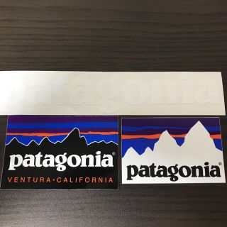 パタゴニア(patagonia)のpatagonia パタゴニア   公式ステッカー 3枚セット 格安(ステッカー)