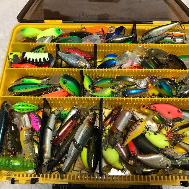 Megabass - たけ様専用 タックルボックスごとルアー279個(内未開封18