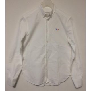 メゾンキツネ(MAISON KITSUNE')のメゾンキツネ オックスフォード ボタンダウンシャツ(シャツ)