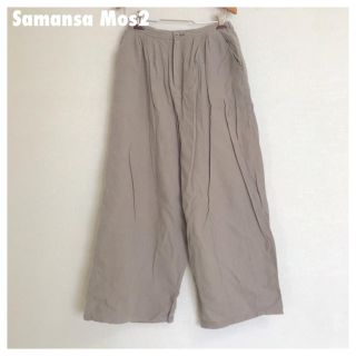 サマンサモスモス(SM2)の🐶Samansa Mos2 ヒザデルパンツ🦴(カジュアルパンツ)