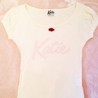 ケイティー(Katie)のKATIE LOGO puff Tee(カットソー(半袖/袖なし))