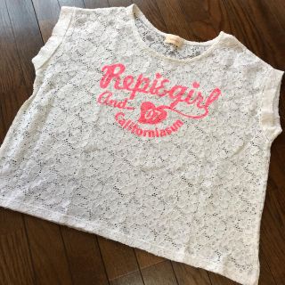 レピピアルマリオ(repipi armario)のレピピ レースTシャツ(Tシャツ/カットソー)