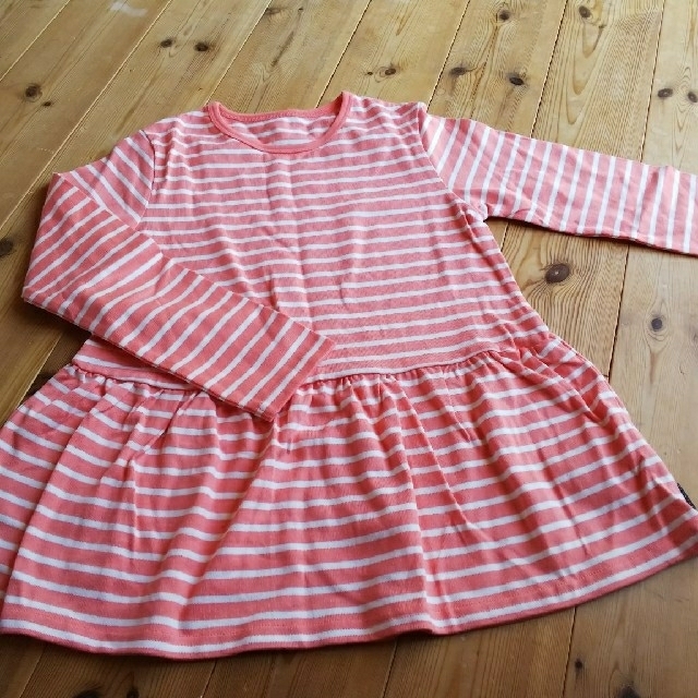 ☆きよchanママ☆様専用 ペプラムチュニック2点 キッズ/ベビー/マタニティのキッズ服女の子用(90cm~)(Tシャツ/カットソー)の商品写真