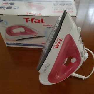 ティファール(T-fal)のティファール コンフォートグライド FV2691 スチームアイロン ピンク(アイロン)