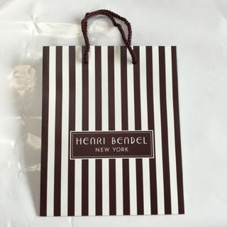 ヘンリベンデル(Henri Bendel)のヘンリベンデル ショップ袋 ショッパー(ショップ袋)