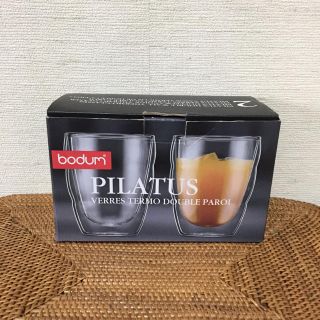 ボダム(bodum)のペア ボダム ダブルウォールグラス PILATUS(グラス/カップ)