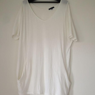 ギャップ(GAP)のピマコットン ロングTシャツ & ニット(Tシャツ(半袖/袖なし))