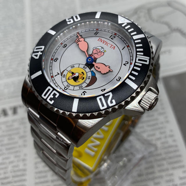 INVICTA(インビクタ)の日本未発売☆ポパイ☆インビクタ☆限定生産☆NEWモデル☆大特価 メンズの時計(腕時計(アナログ))の商品写真
