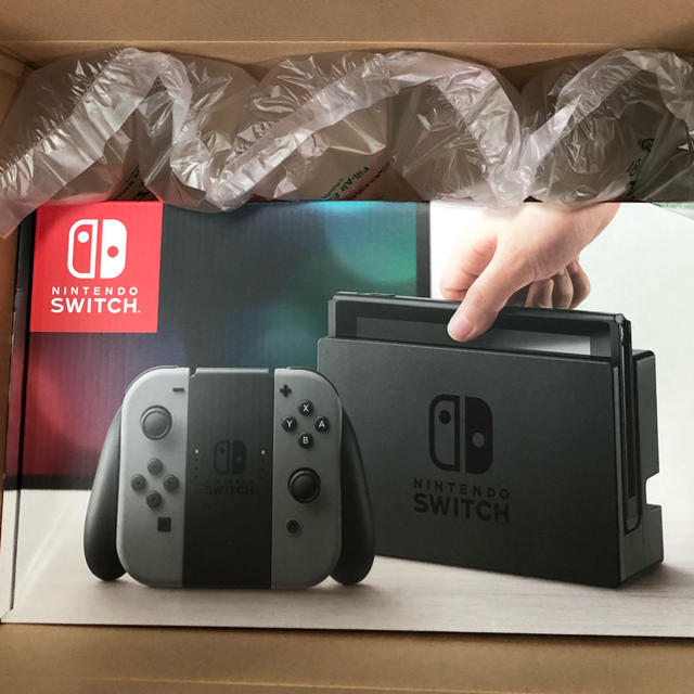 新品未使用品 ニンテンドースイッチ 本体 グレーエンタメ/ホビー