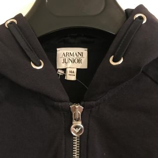 アルマーニ ジュニア(ARMANI JUNIOR)のアルマーニジュニア 14歳 スタッズパーカー(ジャケット/上着)