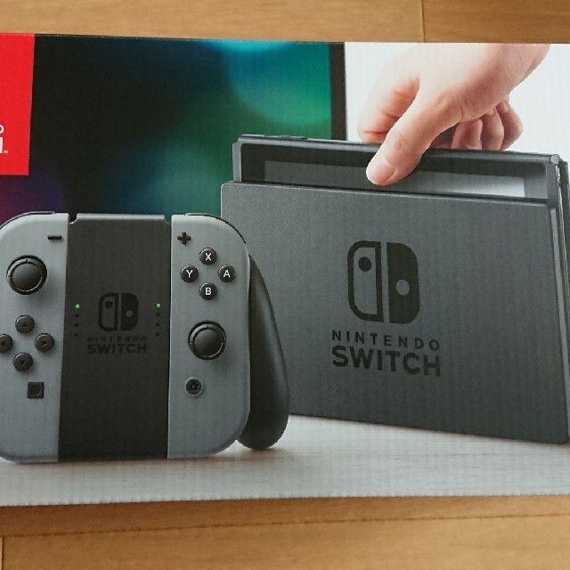 新品任天堂 スイッチNintendo Switch グレー 2020年3月保証付