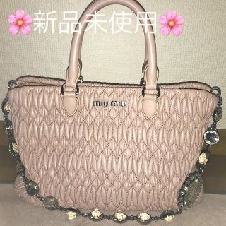 ミュウミュウ(miumiu)の🌸新品未使用🌸 miumiu バッグ(ハンドバッグ)