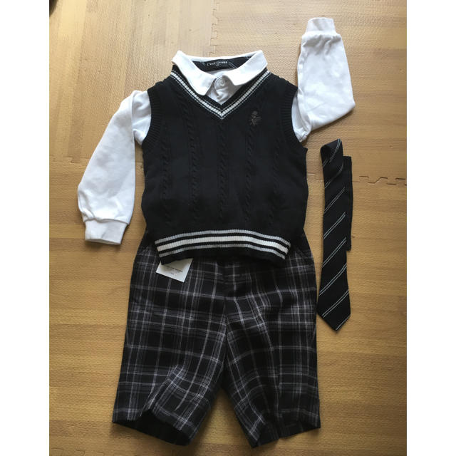 しまむら(シマムラ)の入園式 男の子 フォーマル 95cm キッズ/ベビー/マタニティのキッズ服男の子用(90cm~)(ドレス/フォーマル)の商品写真