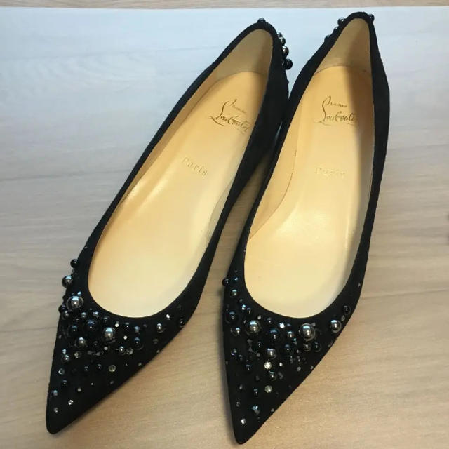 上品】 Christian Louboutin パンプス クリスチャンルブタン - バレエ ...