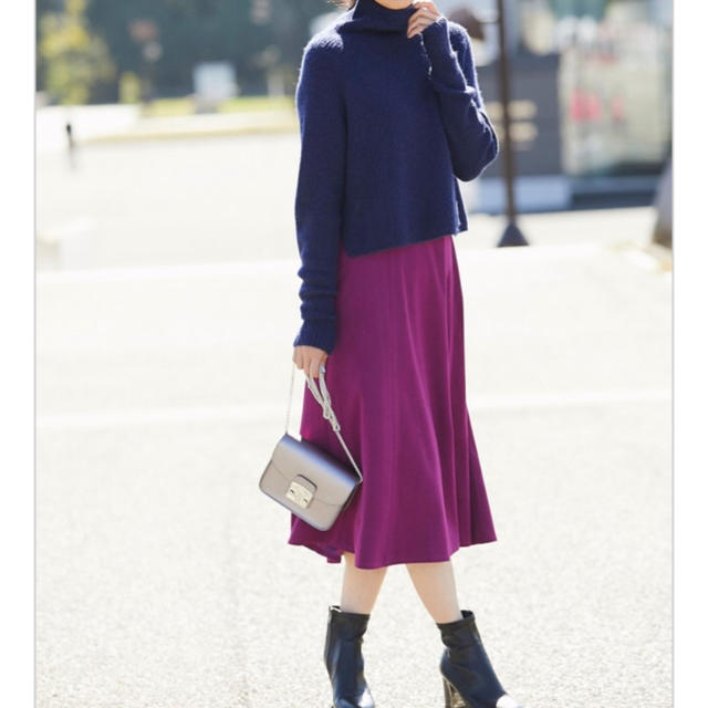 tocco(トッコ)の@nostalgia ノスタルジア ❤️ フレアスカート ピンク レディースのスカート(ロングスカート)の商品写真