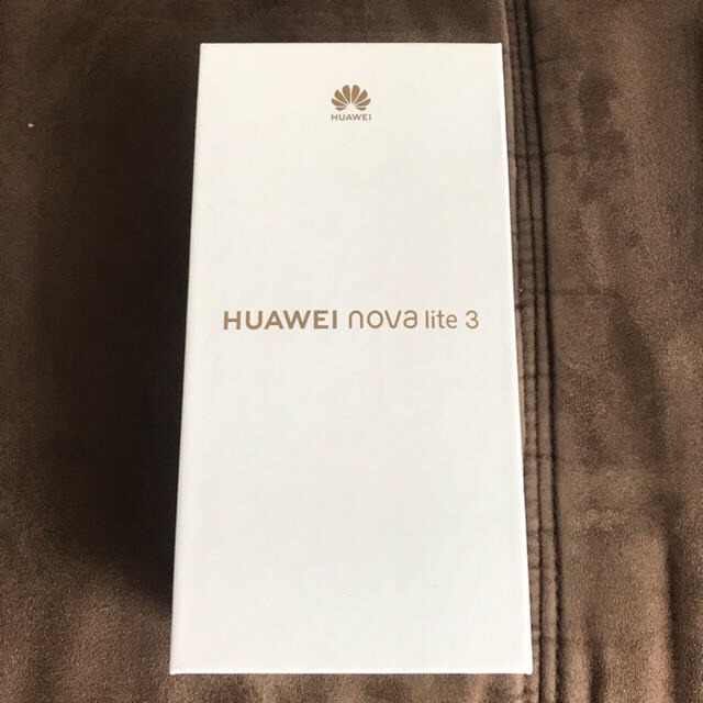 専用 HUAWEI nova lite 3 本体 黒 新品未使用スマートフォン/携帯電話