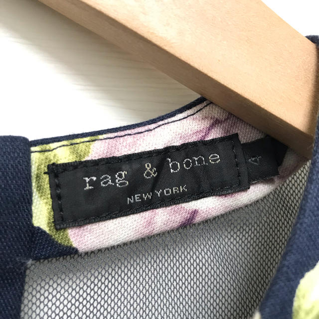 Rag & Bone(ラグアンドボーン)のラグアンドボーン 花柄ワンピース レディースのワンピース(ひざ丈ワンピース)の商品写真