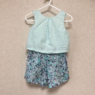 ベビーギャップ(babyGAP)の新品未使用☆ベビーギャップ ロンパース 夏 女の子  90(ワンピース)