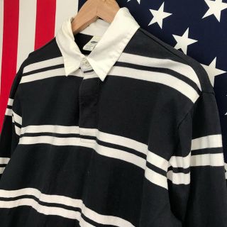 オールドネイビー(Old Navy)のUSA古着 オールドネイビー ラガーシャツ S ポロシャツ(ポロシャツ)