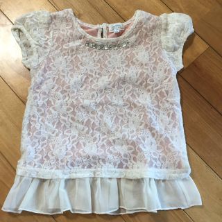 ナチュラルビューティーベーシック(NATURAL BEAUTY BASIC)のナチュラル ビューティー ベーシック レース トップス(Tシャツ/カットソー)