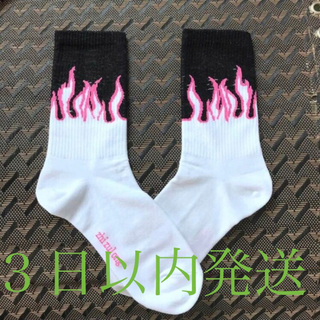 Pink Fire  street socks(ソックス)