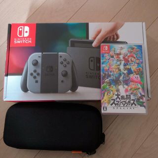 ニンテンドースイッチ(Nintendo Switch)のNintendo Switch 本体 + スマブラ (家庭用ゲーム機本体)